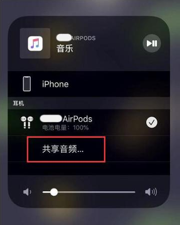 印江苹果14音频维修点分享iPhone14音频共享设置方法 