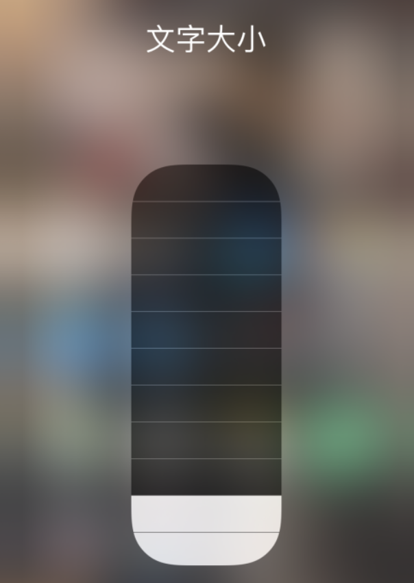 印江苹果手机维修分享小技巧：在 iPhone 控制中心快速调节字体大小 